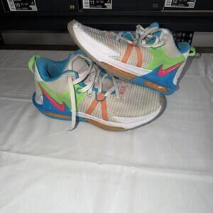 Size 8 - Nike LeBron Witness 7 Grey Fog Multi-Color